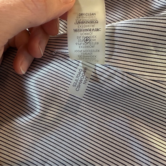 Calvin Klein Women's Dark Navy Blazer - Picture 8 of 8